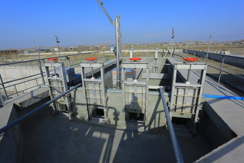 Обладнання ЕКОТОН - на очисних спорудах в Узбекистані