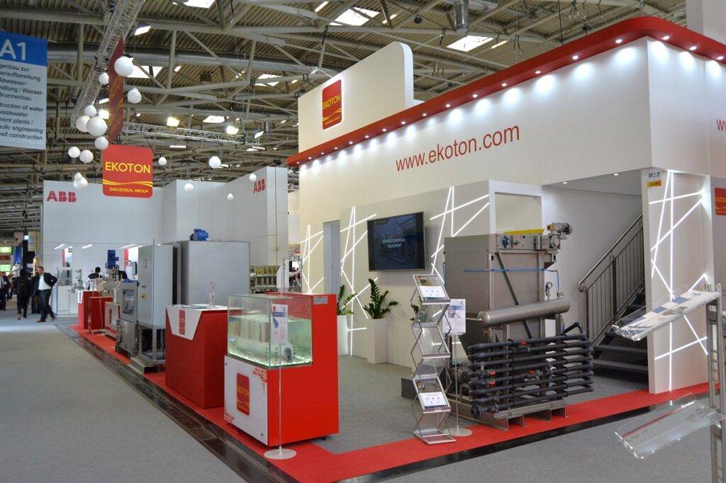 Стенд Промислової групи ЕКОТОН, IFAT-2018