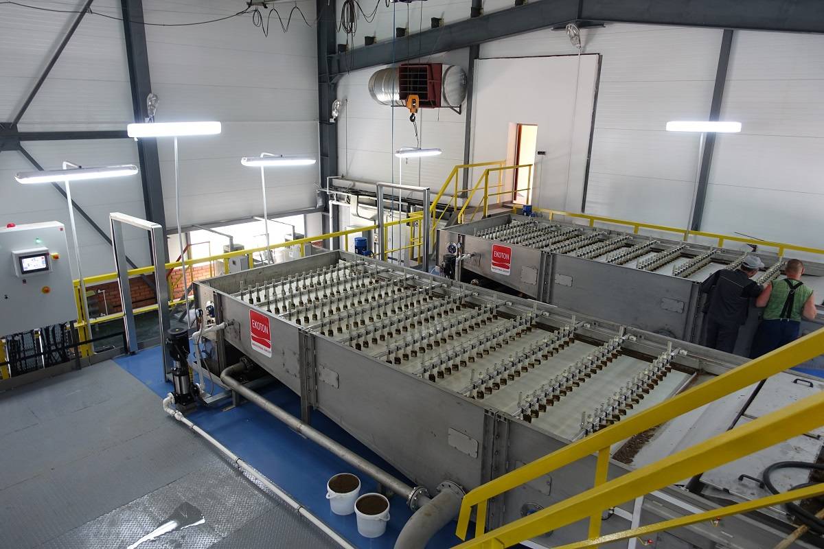 Стрічковий згущувач осаду Esmil