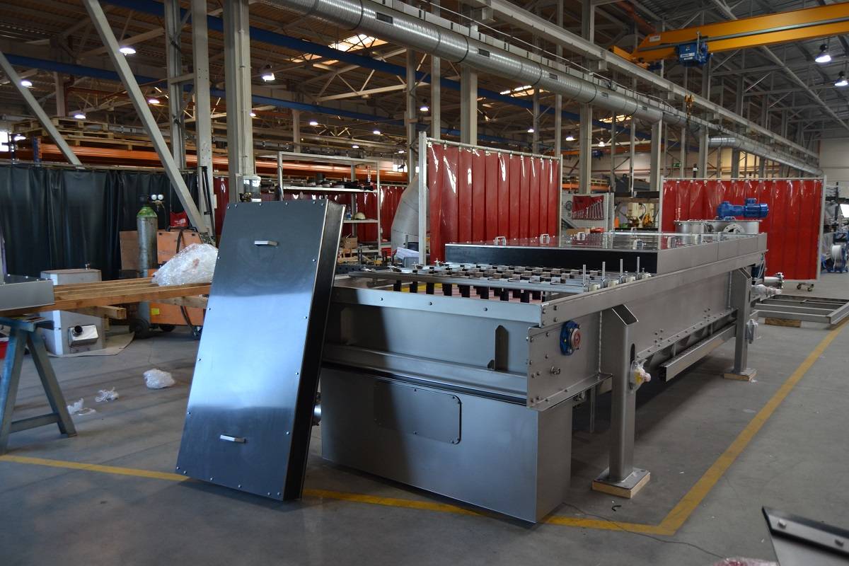 Стрічковий згущувач осаду Esmil