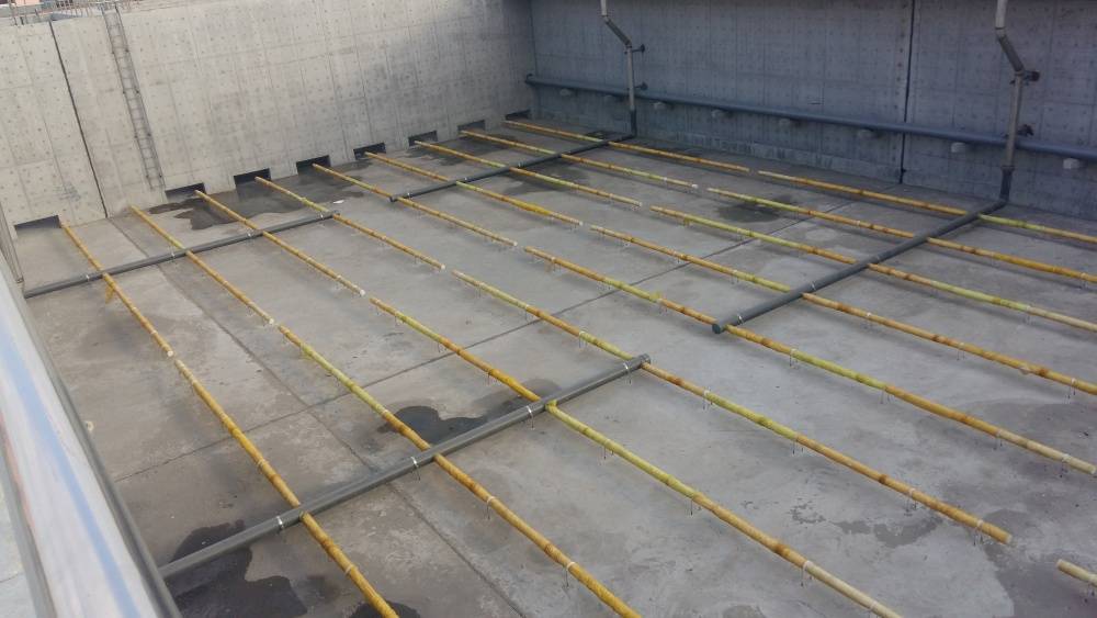 Аераційна система ЕКОТОН на міських очисних спорудах Китаю