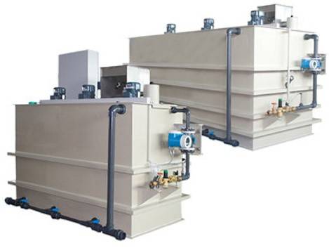 Рис. 12. Станції приготування розчинів реагентів